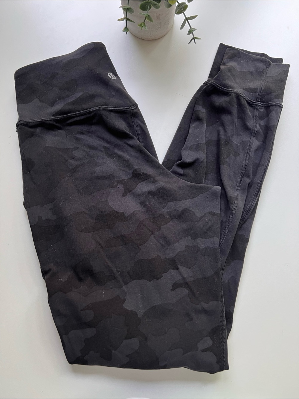 Lululemon Align Jogger 28" Heritage 365 Camo Deep Coal Multi Size 4